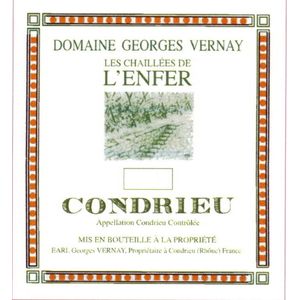 2020 Domaine Georges Vernay, Condrieu, Les Chaillees L'Enfer 6x150cl