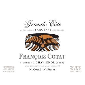 2022 Francois Cotat, Sancerre, Grande Cote 6x150cl