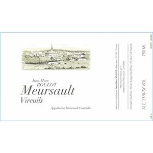 2019 Domaine Roulot, Meursault, Les Vireuils 6x75cl