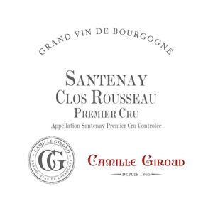 2020 Camille Giroud, Santenay Premier Cru, Clos Rousseau 6x75cl