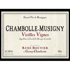 2019 Rene Bouvier, Chambolle-Musigny, Vieilles Vignes 6x75cl