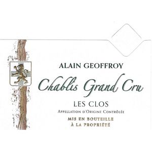 2019 Alain Geoffroy, Chablis Grand Cru, Les Clos 6x75cl