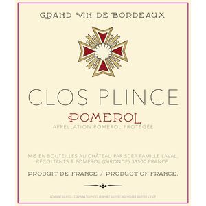 2020 Chateau Plince, Pomerol 12x75cl