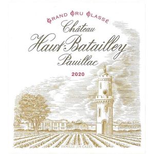 2020 Chateau Haut-Batailley 5eme Cru Classe, Pauillac 12x75cl