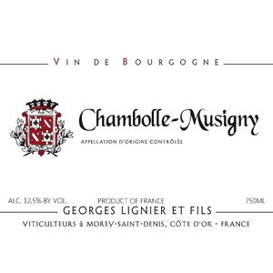 2019 Georges Lignier et Fils, Chambolle-Musigny 6x75cl