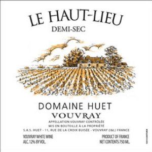 2022 Domaine Huet, Vouvray, Haut Lieu Demi Sec 6x75cl