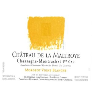 2019 Chateau de la Maltroye, Chassagne-Montrachet Premier Cru, Morgeot Vigne Blanche 6x75cl