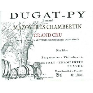 2020 Dugat-Py, Mazoyeres-Chambertin Grand Cru 3x75cl