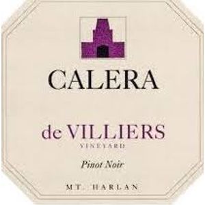 2018 Calera, de Villiers Vineyard Pinot Noir, Mt. Harlan 6x75cl