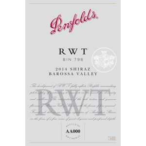 2011 Penfolds, RWT Shiraz, Barossa Valley 6x150cl