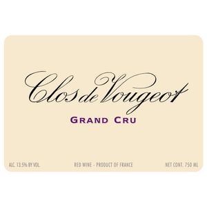 2016 Domaine de la Vougeraie, Clos de Vougeot Grand Cru 6x75cl