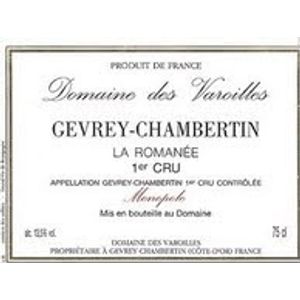 2017 Domaine des Varoilles, Gevrey-Chambertin Premier Cru, La Romanee 6x75cl