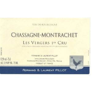 2022 Fernand & Laurent Pillot, Chassagne-Montrachet Premier Cru, Les Vergers 6x75cl