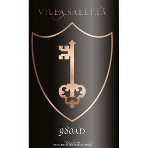 2016 Villa Saletta, 980AD, Toscana 1x150cl