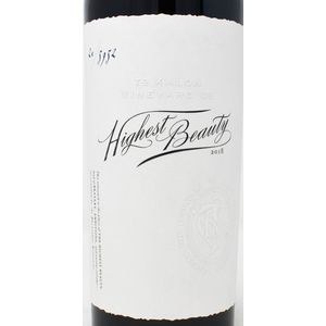 2018 To Kalon Vineyard Co., Highest Beauty Cabernet Sauvignon, Oakville 3x75cl