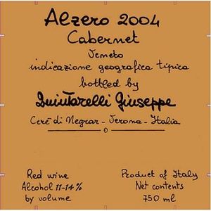 2004 Quintarelli Giuseppe, Alzero Cabernet Franc, Veneto 1x150cl