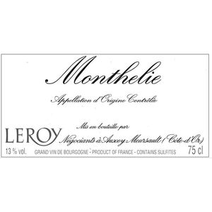 2018 Maison Leroy, Monthelie, Rouge 12x75cl