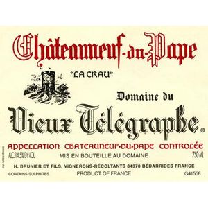 2009 Vieux Telegraphe, Chateauneuf-du-Pape, La Crau Rouge 12x75cl