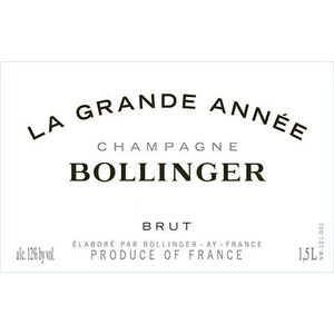 1996 Bollinger, La Grande Annee 3x150cl