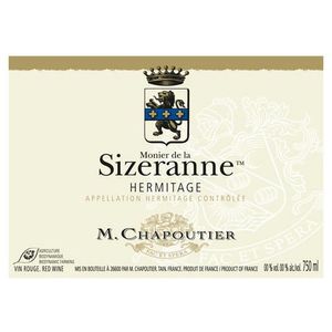 2015 M. Chapoutier, Hermitage, Monier de la Sizeranne 6x150cl