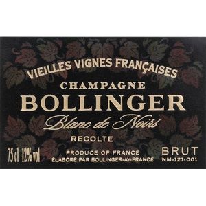 2002 Bollinger, Vieilles Vignes Francaises 1x75cl