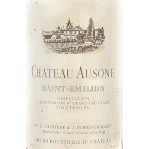 1986 Chateau Ausone Premier Grand Cru Classe A, Saint-Emilion Grand Cru 1x75cl