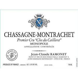 2023 Jean-Claude Ramonet, Chassagne-Montrachet Premier Cru, Clos du Cailleret 6x75cl