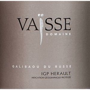 2021 Vaisse, Coteaux Galibalou Russe, Pays d'Herault 3x150cl