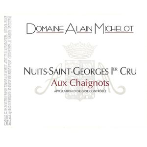 2016 Domaine Alain Michelot, Nuits-Saint-Georges Premier Cru, Aux Chaignots 6x150cl
