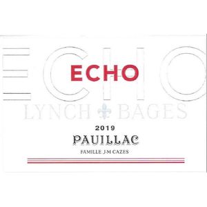 2019 Echo de Lynch-Bages, Pauillac 6x75cl