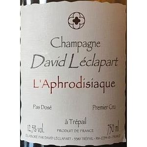 2017 David Leclapart, L'Aphrodisiaque Pas Dose Premier Cru 6x75cl