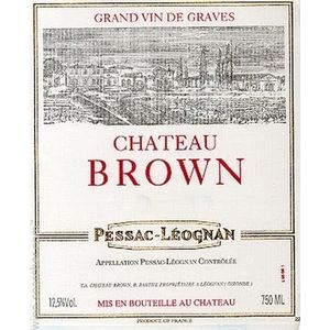 2018 Chateau Brown, Rouge, Pessac-Leognan 6x150cl
