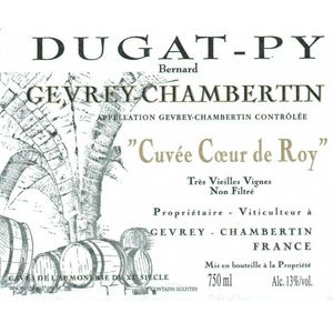 2012 Bernard Dugat-Py, Gevrey-Chambertin, Cuvee Coeur de Roy Tres Vieilles Vignes 12x75cl