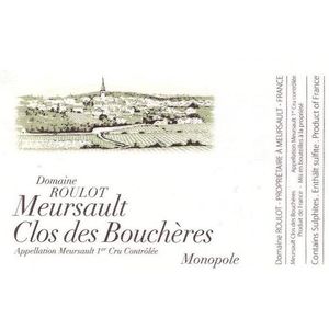 2022 Domaine Roulot, Meursault Premier Cru, Clos des Boucheres 6x75cl