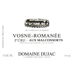 2016 Domaine Dujac, Vosne-Romanee Premier Cru, Aux Malconsorts 6x75cl