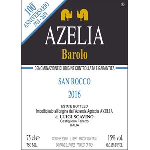 2016 Azelia, Barolo, San Rocco 12x75cl