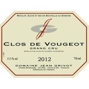 2011 Domaine Jean Grivot, Clos de Vougeot Grand Cru 6x75cl