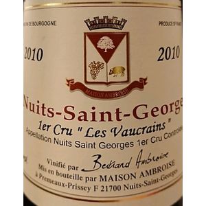 2010 Bertrand Ambroise, Nuits-Saint-Georges Premier Cru, Les Vaucrains 12x75cl