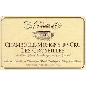 2022 La Pousse d'Or, Chambolle-Musigny Premier Cru, Les Groseilles 6x75cl