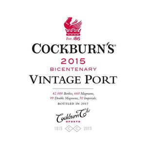 2015 Cockburn's, Bicentenary Vintage Port 6x75cl