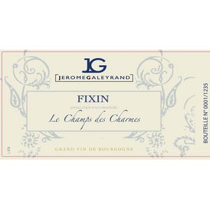 2018 Jerome Galeyrand, Fixin, Les Champs des Charmes 6x75cl