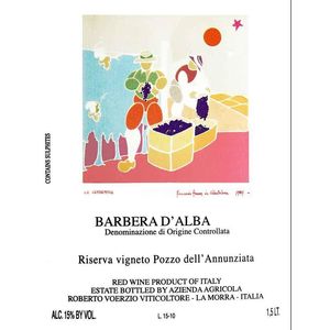 2016 Roberto Voerzio, Barbera d'Alba, Pozzo Annunziata 1x150cl