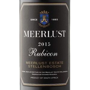 2015 Meerlust, Rubicon, Stellenbosch 6x75cl