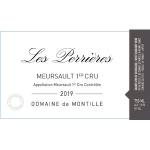 2019 Domaine de Montille, Meursault Premier Cru, Perrieres 3x150cl