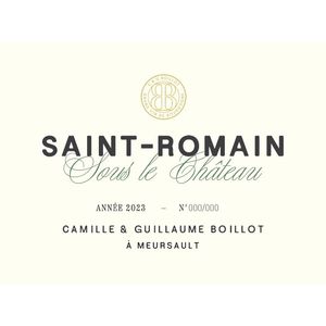 2023 Camille & Guillaume Boillot, Saint-Romain, Sous le Chateau 6x75cl