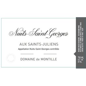 2018 Domaine de Montille, Nuits-Saint-Georges, Aux Saints-Juliens 12x75cl