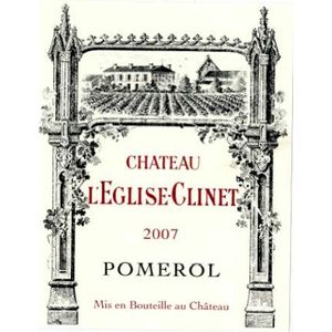 2007 Chateau L'Eglise-Clinet, Pomerol 12x75cl