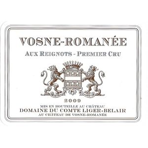 2009 Domaine du Comte Liger Belair, Vosne-Romanee Premier Cru, Aux Reignots 6x75cl