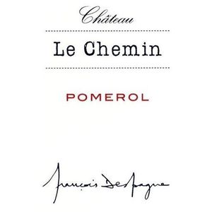 2022 Chateau Le Chemin, Pomerol 12x75cl
