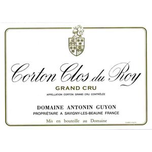 2017 Domaine Antonin Guyon, Corton Grand Cru, Clos Roy 6x75cl